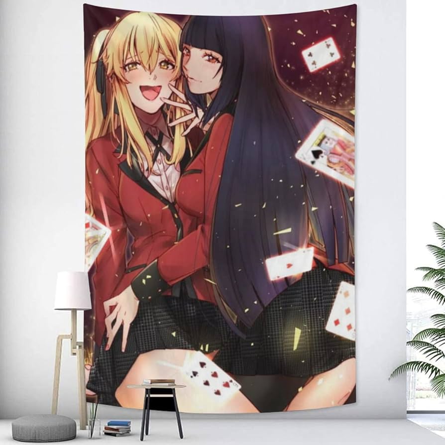 非常に珍しい タペストリー 桃喰綺羅莉 B2タペストリー 賭ケグルイ Amazon.co.jp: SHITOU 賭ケグルイ タペストリー 掛ける絵 桃喰